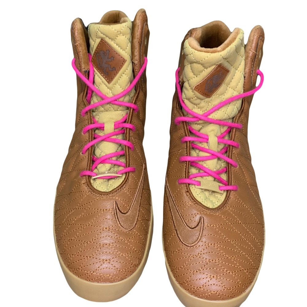 NIKE Lebron XI NSW Lifestyle 616766 200 Hazelnut Size 14